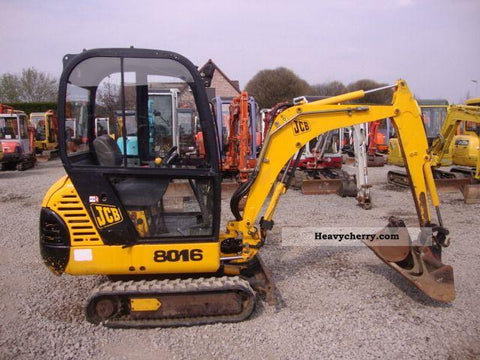 2000 JCB 8016 Mini Excavator Workshop Service Manual