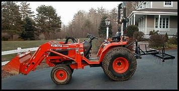 Kubota B2910 Tractor Owners Manual