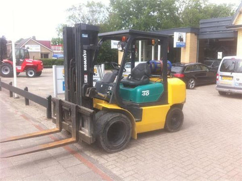Komatsu Forklift Trucks FG40ZT-8 Workshop Service Repair Manual