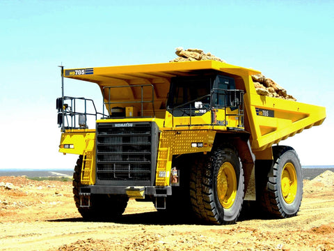 Komatsu HD785-7 Dump Truck Parts's Manual Download