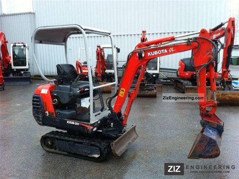 2001 KUBOTA KX36-2 MINI DIGGER WORKSHOP SERVICE MANUAL