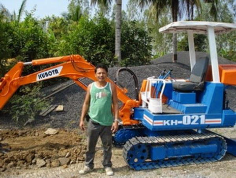 Kubota KH 021 Excavator Owner's Manual