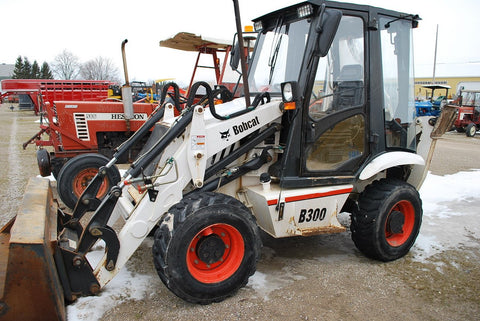 2003 Bobcat B300 Backhoe Loader Workshop Service Repair Manual S/No :572301030