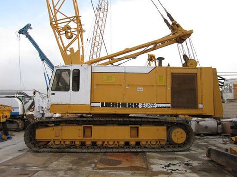 Liebherr HS 872 HD Crawler Rope Excavator Operating Manual