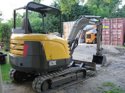 Volvo Ec35c Compact Excavator Workshop Repair Service Manual Pdf Download