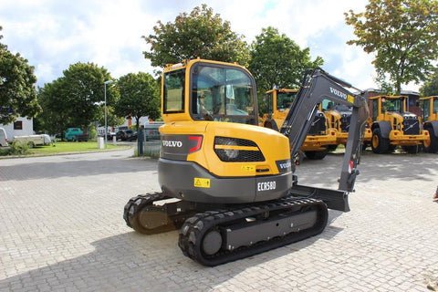 Volvo Ecr58 Compact Excavator Full Service Repair Manual Pdf Download