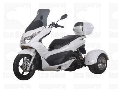 IceBear Q6 (PST50-17) 50cc Trike Gas Street Legal Scooter