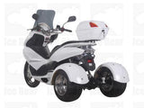 IceBear Q6 (PST50-17) 50cc Trike Gas Street Legal Scooter