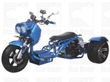 IceBear PST50-19N 50cc Trike Gas Street Legal Scooter