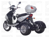 IceBear MOJO (PST50-8) 50cc Trike Gas Street Legal Scooter