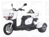IceBear MINI CRUZZER (PST50-9) 50cc Trike Gas Street Legal Scooter