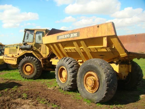 VOLVO BM 5350B ARTICULATED HAULER SERVICE AND REPAIR MANUAL